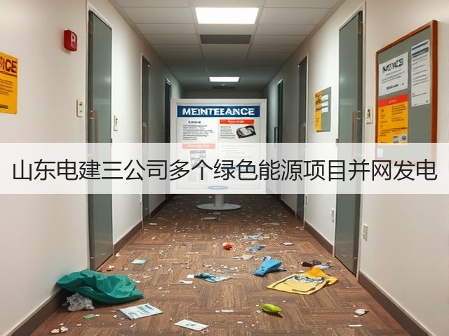 山东电建三公司多个绿色能源项目并网发电(图3) 山东电建三公司多个绿色能源项目并网发电(图3)