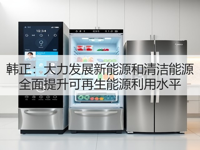 韩正:大力发展新能源和清洁能源 全面提升可再生能源利用水平(图3) 韩正:大力发展新能源和清洁能源 全面提升可再生能源利用水平(图3)