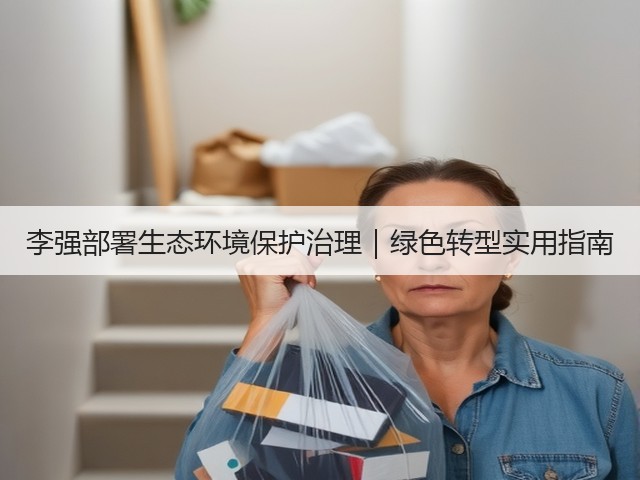 李强部署生态环境保护治理|绿色转型实用指南(图3) 李强部署生态环境保护治理|绿色转型实用指南(图3)