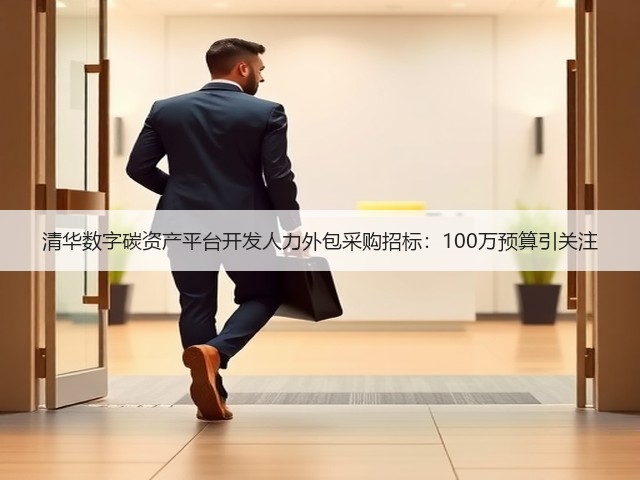 清华数字碳资产平台开发人力外包采购招标:100万预算引关注(图1) 清华数字碳资产平台开发人力外包采购招标:100万预算引关注(图1)
