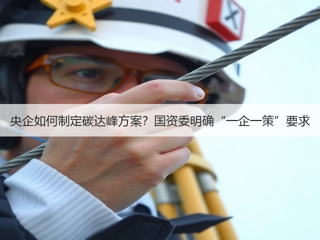 央企如何制定碳达峰方案?国资委明确“一企一策”要求(图1) 央企如何制定碳达峰方案?国资委明确“一企一策”要求(图1)