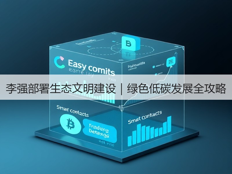 李强部署生态文明建设|绿色低碳发展全攻略 李强部署生态文明建设|绿色低碳发展全攻略
