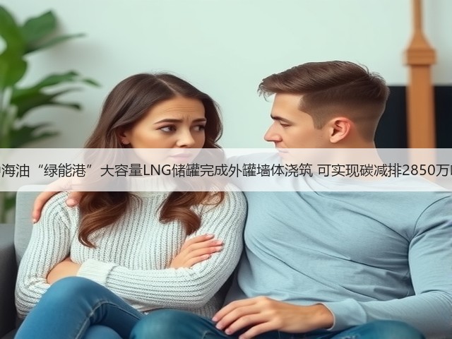 中海油“绿能港”大容量LNG储罐完成外罐墙体浇筑 可实现碳减排2850万吨(图2) 中海油“绿能港”大容量LNG储罐完成外罐墙体浇筑 可实现碳减排2850万吨(图2)