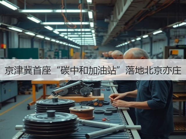 京津冀首座“碳中和加油站”落地北京亦庄(图2) 京津冀首座“碳中和加油站”落地北京亦庄(图2)
