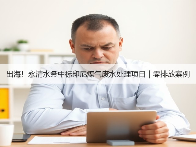 出海!永清水务中标印尼煤气废水处理项目|零排放案例(图3) 出海!永清水务中标印尼煤气废水处理项目|零排放案例(图3)