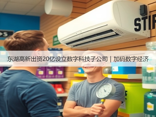 东湖高新出资20亿设立数字科技子公司|加码数字经济(图1) 东湖高新出资20亿设立数字科技子公司|加码数字经济(图1)