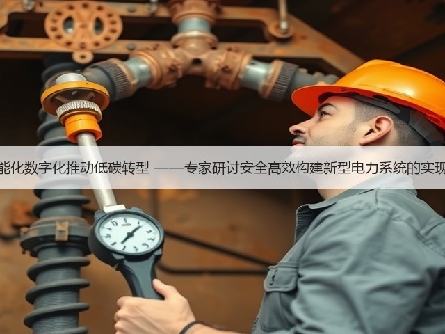 以智能化数字化推动低碳转型 ——专家研讨安全高效构建新型电力系统的实现路径(图3) 以智能化数字化推动低碳转型 ——专家研讨安全高效构建新型电力系统的实现路径(图3)