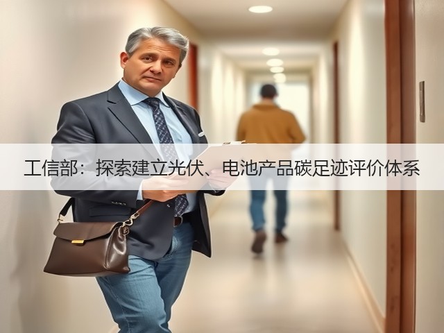 工信部:探索建立光伏、电池产品碳足迹评价体系(图3) 工信部:探索建立光伏、电池产品碳足迹评价体系(图3)