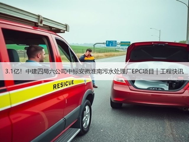 3.1亿!中建四局六公司中标安徽淮南污水处理厂EPC项目|工程快讯(图1) 3.1亿!中建四局六公司中标安徽淮南污水处理厂EPC项目|工程快讯(图1)