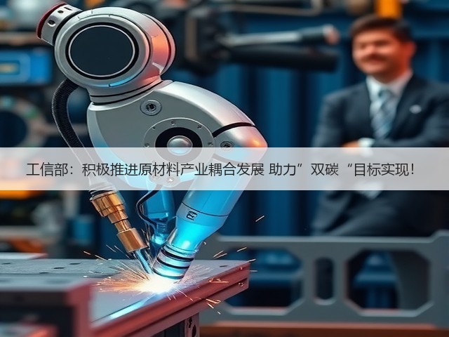 工信部:积极推进原材料产业耦合发展 助力”双碳“目标实现!(图1) 工信部:积极推进原材料产业耦合发展 助力”双碳“目标实现!(图1)