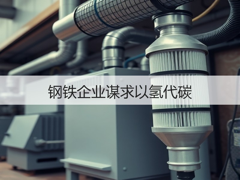 钢铁企业谋求以氢代碳