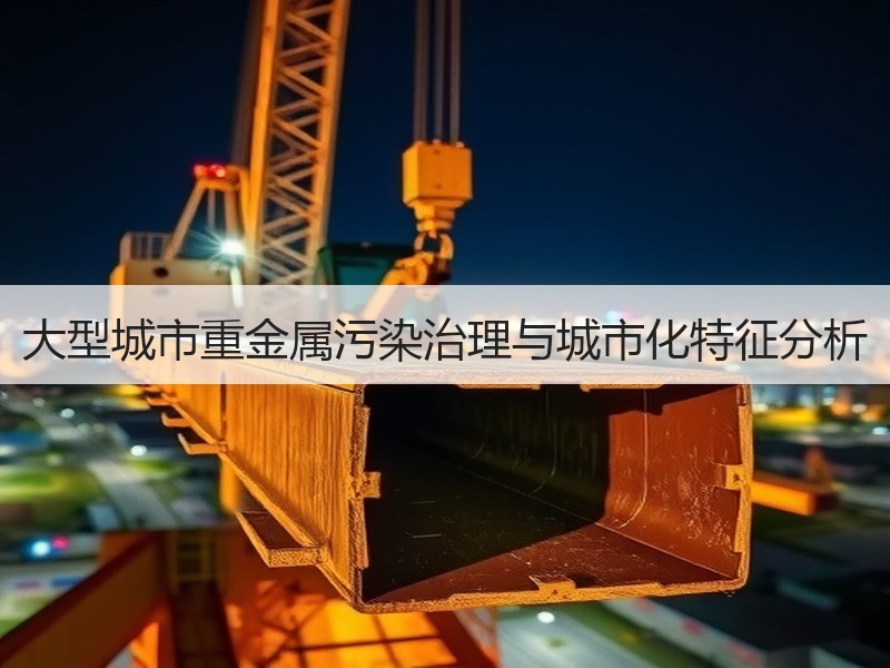 大型城市重金属污染治理与城市化特征分析 大型城市重金属污染治理与城市化特征分析