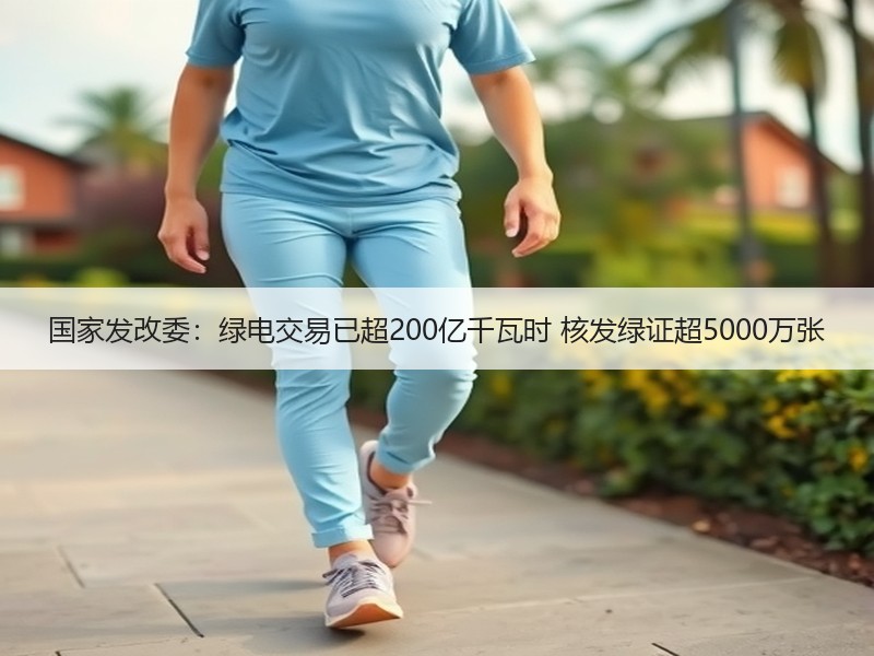 国家发改委：绿电交易已超200亿千瓦时 核发绿证超5000万张