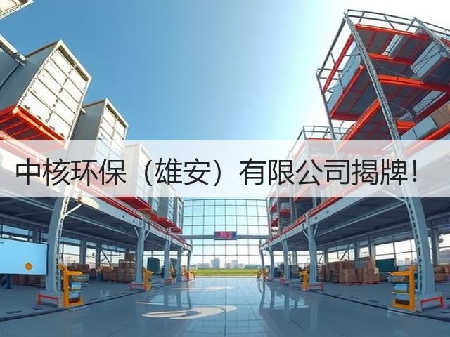 中核环保（雄安）有限公司揭牌！(图2)
