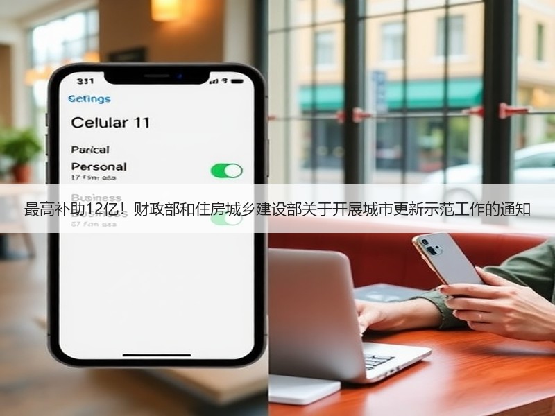 最高补助12亿！财政部和住房城乡建设部关于开展城市更新示范工作的通知