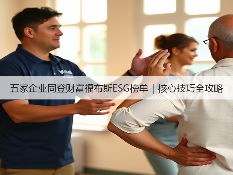 五家企业同登财富福布斯ESG榜单|核心技巧全攻略 五家企业同登财富福布斯ESG榜单|核心技巧全攻略