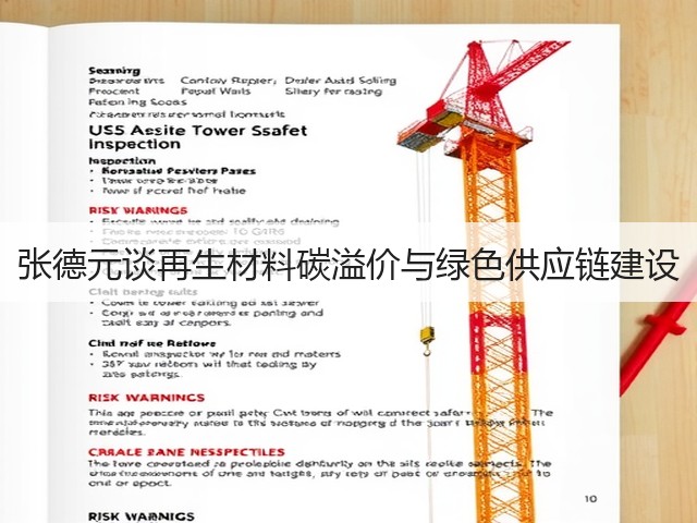 张德元谈再生材料碳溢价与绿色供应链建设(图3)