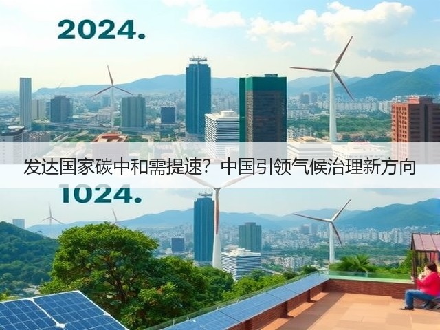 发达国家碳中和需提速？中国引领气候治理新方向(图3)