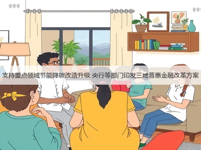 支持重点领域节能降碳改造升级 央行等部门印发三地普惠金融改革方案(图2) 支持重点领域节能降碳改造升级 央行等部门印发三地普惠金融改革方案(图2)
