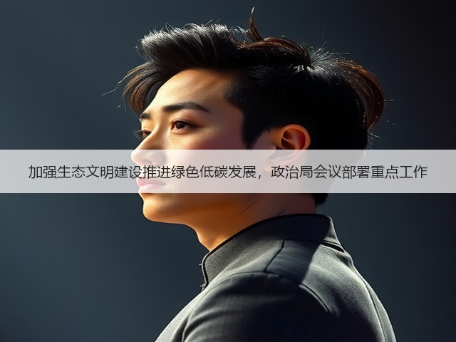 加强生态文明建设推进绿色低碳发展,政治局会议部署重点工作(图2) 加强生态文明建设推进绿色低碳发展,政治局会议部署重点工作(图2)