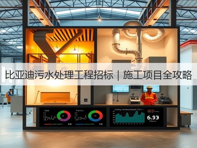 比亚迪污水处理工程招标|施工项目全攻略(图3) 比亚迪污水处理工程招标|施工项目全攻略(图3)