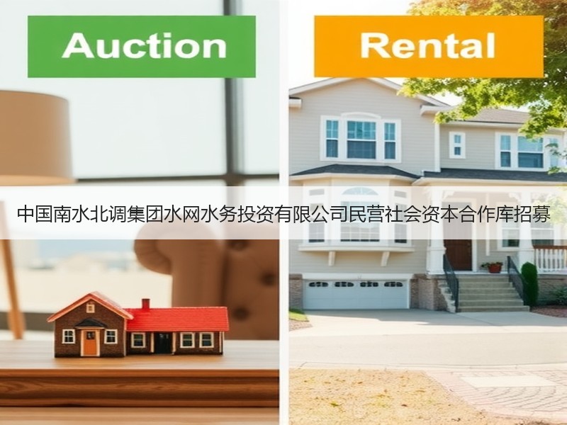 中国南水北调集团水网水务投资有限公司民营社会资本合作库招募