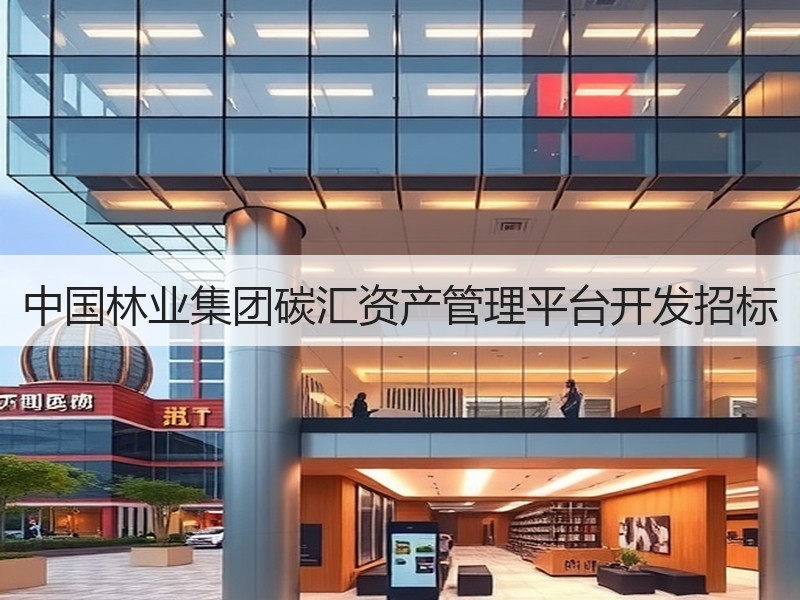 中国林业集团碳汇资产管理平台开发招标