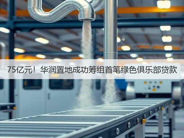 75亿元!华润置地成功筹组首笔绿色俱乐部贷款(图3) 75亿元!华润置地成功筹组首笔绿色俱乐部贷款(图3)