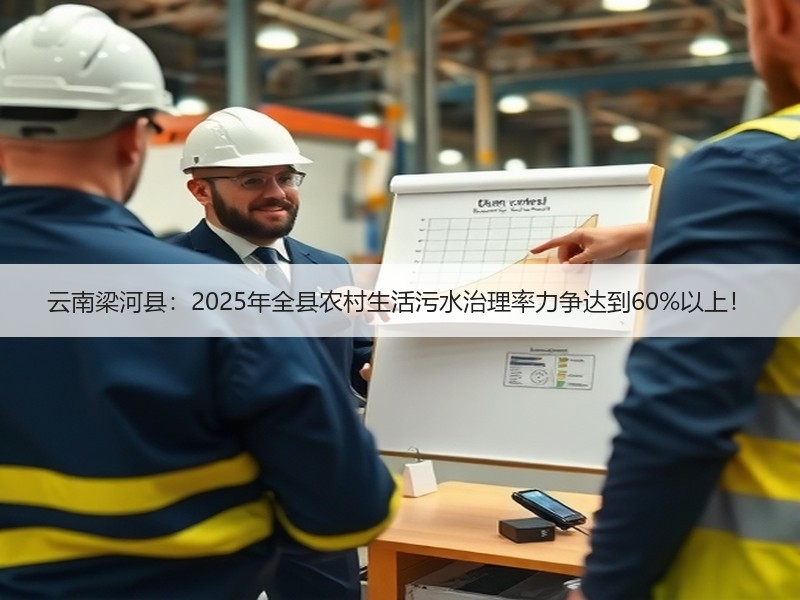 云南梁河县：2025年全县农村生活污水治理率力争达到60%以上！