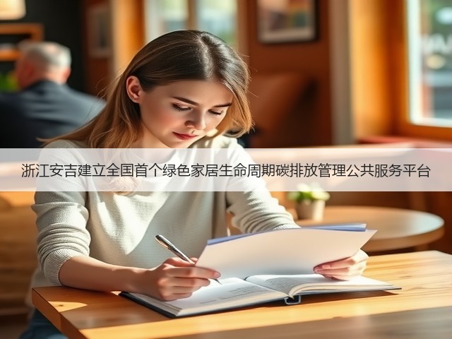 浙江安吉建立全国首个绿色家居生命周期碳排放管理公共服务平台(图1) 浙江安吉建立全国首个绿色家居生命周期碳排放管理公共服务平台(图1)