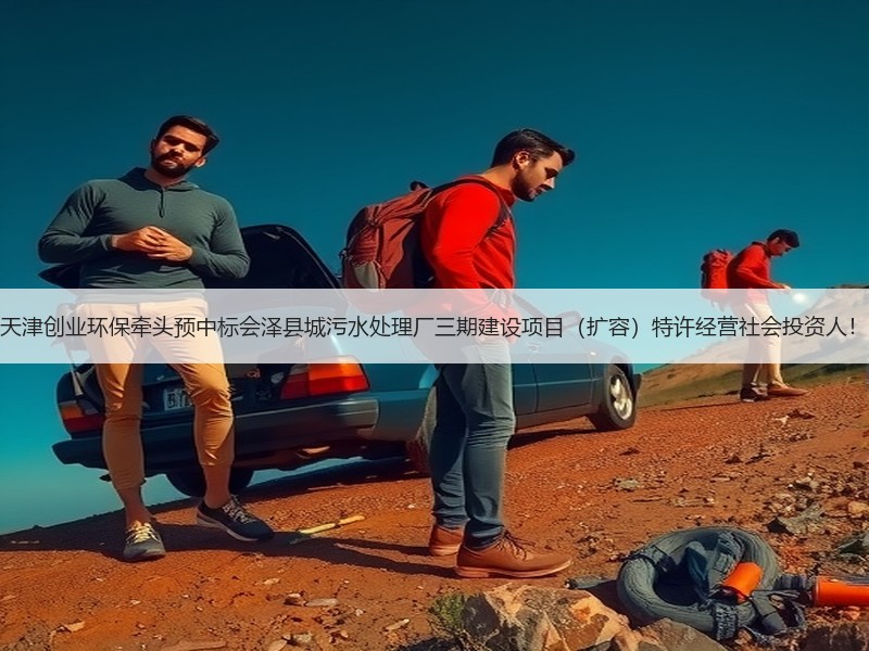 天津创业环保牵头预中标会泽县城污水处理厂三期建设项目（扩容）特许经营社会投资人！