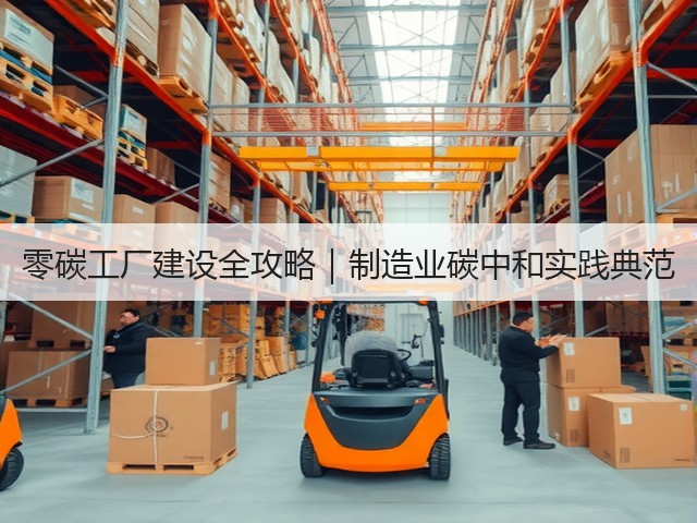 零碳工厂建设全攻略|制造业碳中和实践典范(图2) 零碳工厂建设全攻略|制造业碳中和实践典范(图2)