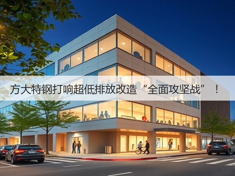 方大特钢打响超低排放改造“全面攻坚战” ！