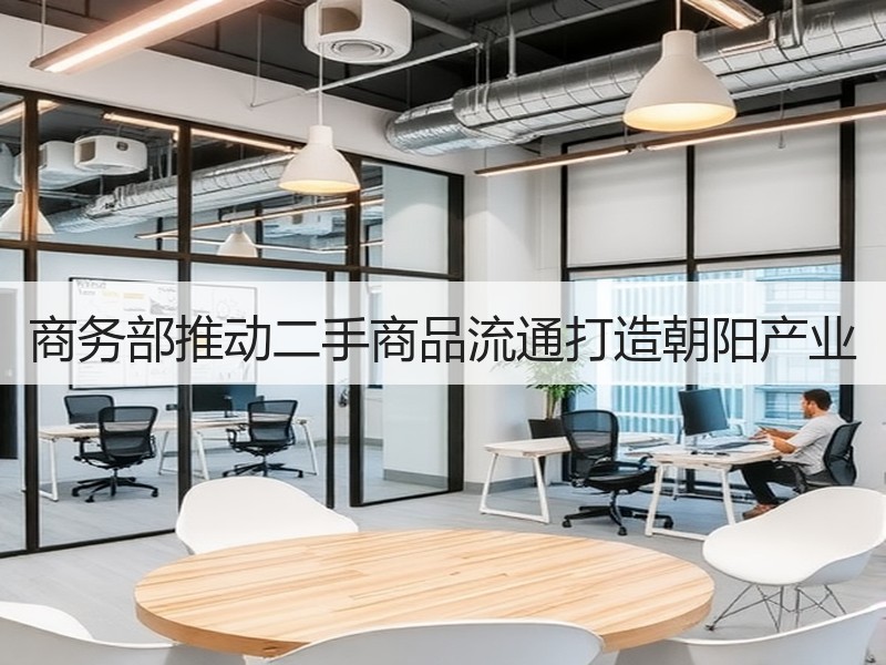 商务部推动二手商品流通打造朝阳产业