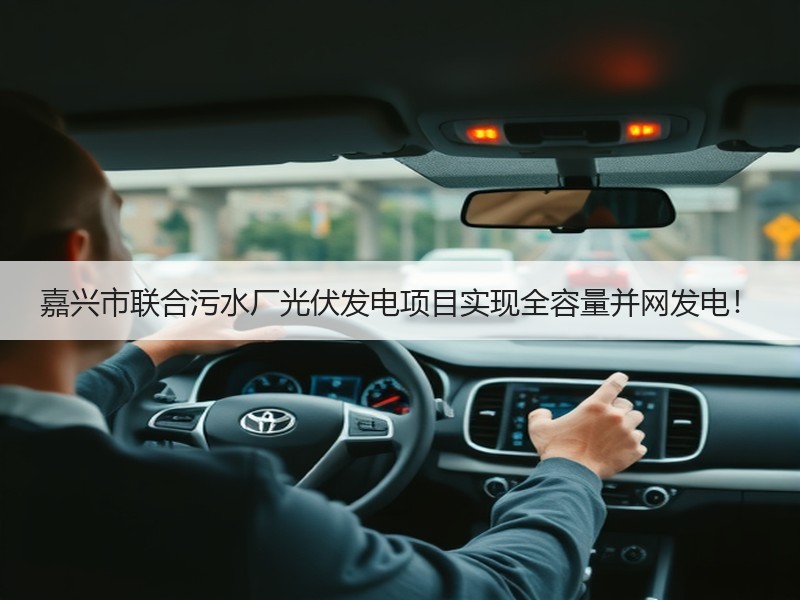 嘉兴市联合污水厂光伏发电项目实现全容量并网发电！