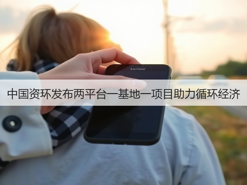 中国资环发布两平台一基地一项目助力循环经济