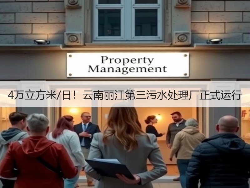 4万立方米/日！云南丽江第三污水处理厂正式运行