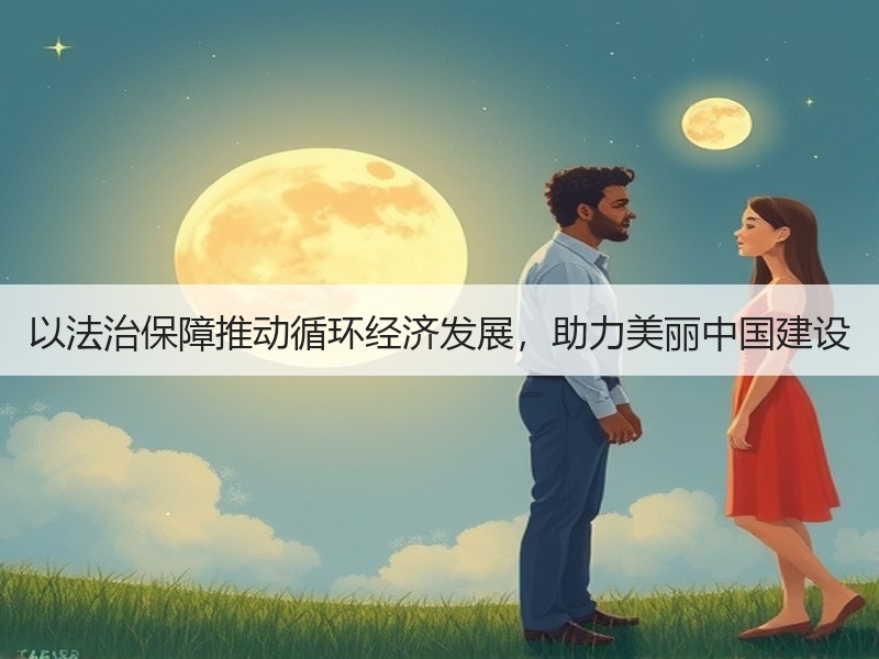 以法治保障推动循环经济发展，助力美丽中国建设