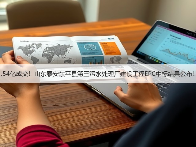 1.54亿成交!山东泰安东平县第三污水处理厂建设工程EPC中标结果公布!(图1) 1.54亿成交!山东泰安东平县第三污水处理厂建设工程EPC中标结果公布!(图1)