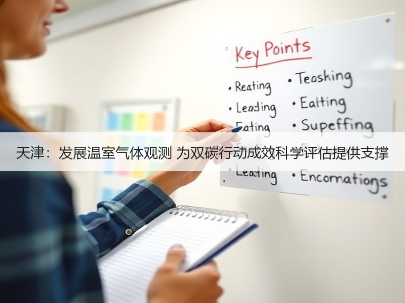 天津：发展温室气体观测 为双碳行动成效科学评估提供支撑