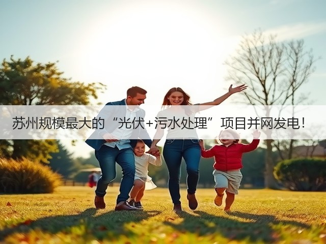 苏州规模最大的“光伏+污水处理”项目并网发电!(图3) 苏州规模最大的“光伏+污水处理”项目并网发电!(图3)