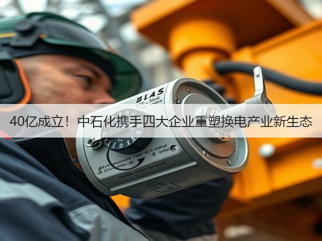 40亿成立！中石化携手四大企业重塑换电产业新生态(图3)