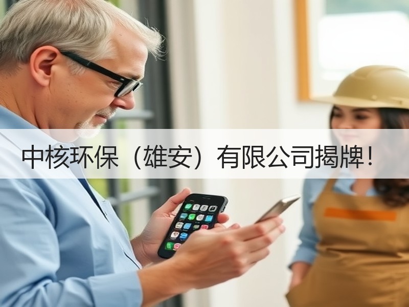 中核环保（雄安）有限公司揭牌！
