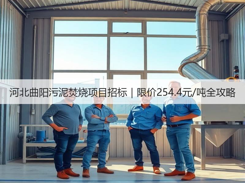河北曲阳污泥焚烧项目招标|限价254.4元/吨全攻略 河北曲阳污泥焚烧项目招标|限价254.4元/吨全攻略