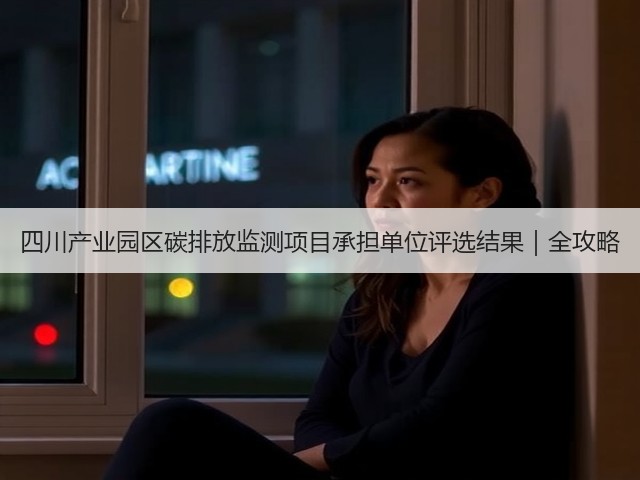 四川产业园区碳排放监测项目承担单位评选结果|全攻略(图3) 四川产业园区碳排放监测项目承担单位评选结果|全攻略(图3)