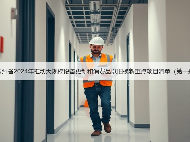 关于印发《贵州省2024年推动大规模设备更新和消费品以旧换新重点项目清单(第一批)》的通知(图1) 关于印发《贵州省2024年推动大规模设备更新和消费品以旧换新重点项目清单(第一批)》的通知(图1)