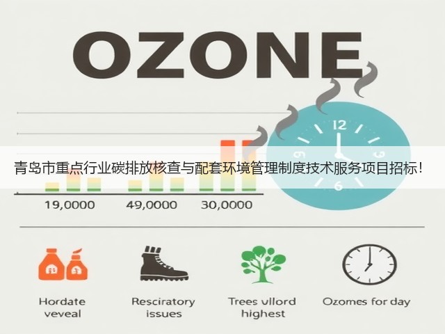 青岛市重点行业碳排放核查与配套环境管理制度技术服务项目招标!(图1) 青岛市重点行业碳排放核查与配套环境管理制度技术服务项目招标!(图1)