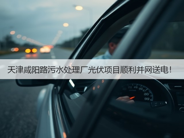 天津咸阳路污水处理厂光伏项目顺利并网送电!(图2) 天津咸阳路污水处理厂光伏项目顺利并网送电!(图2)