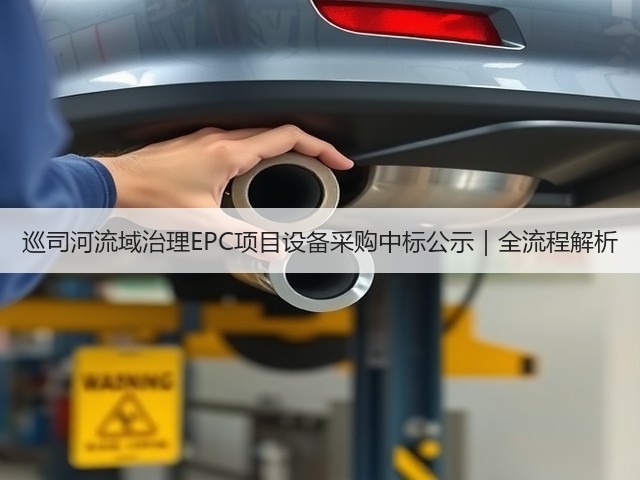 巡司河流域治理EPC项目设备采购中标公示|全流程解析(图2) 巡司河流域治理EPC项目设备采购中标公示|全流程解析(图2)