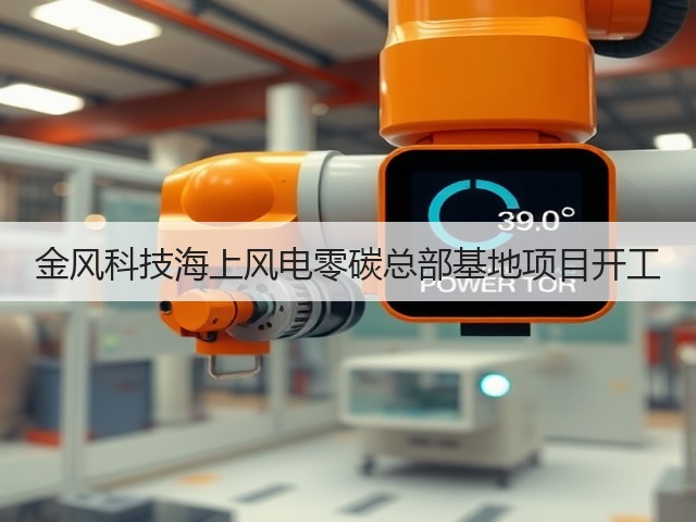 金风科技海上风电零碳总部基地项目开工(图1) 金风科技海上风电零碳总部基地项目开工(图1)